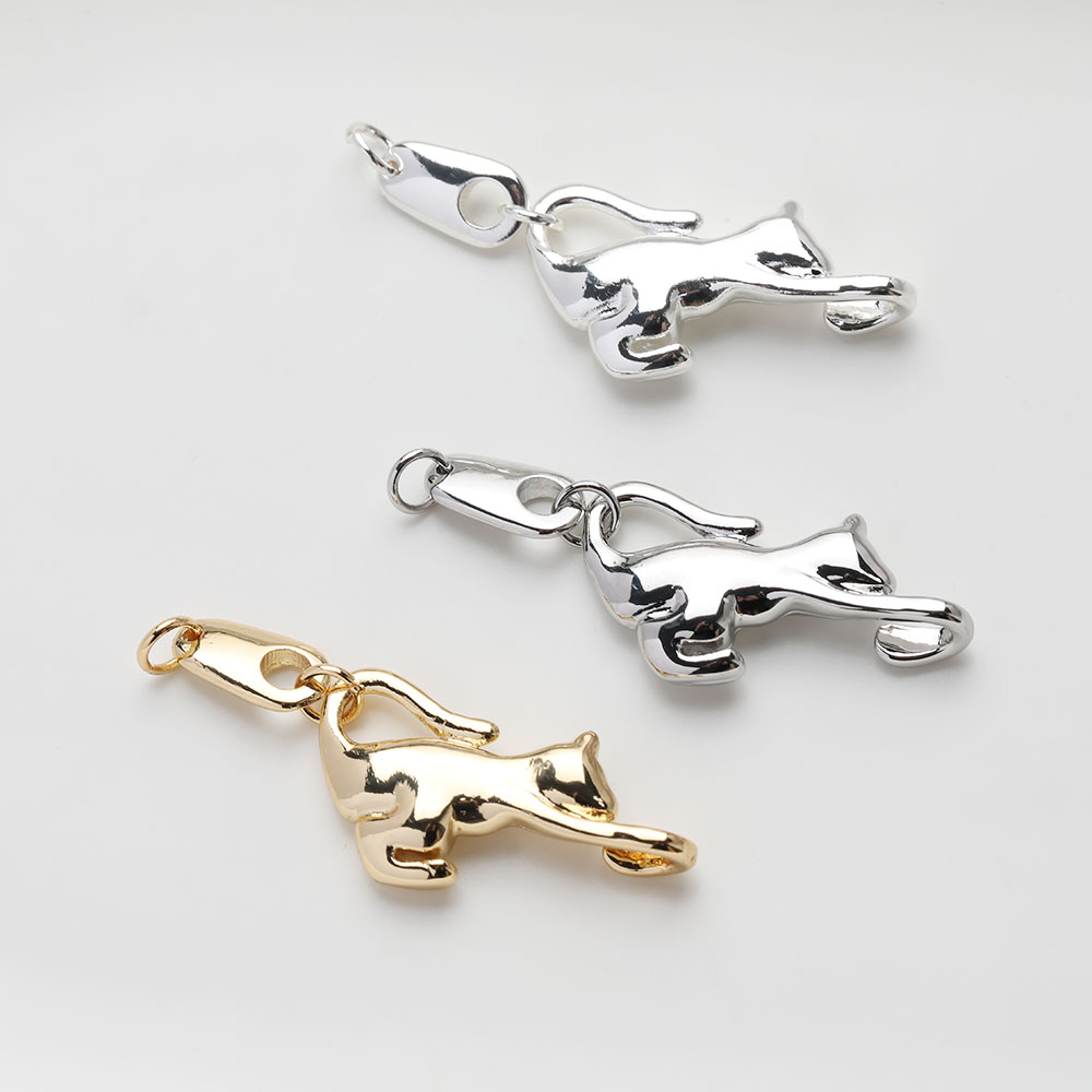 Charm Necklace Dainty - 2 pezzi delicati connettori per braccialetti
