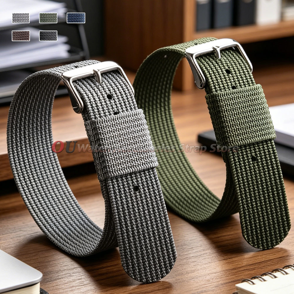 Women'S Accessories To Wear With Watch - Cinturino in Nylon 18mm 20mm 22mm