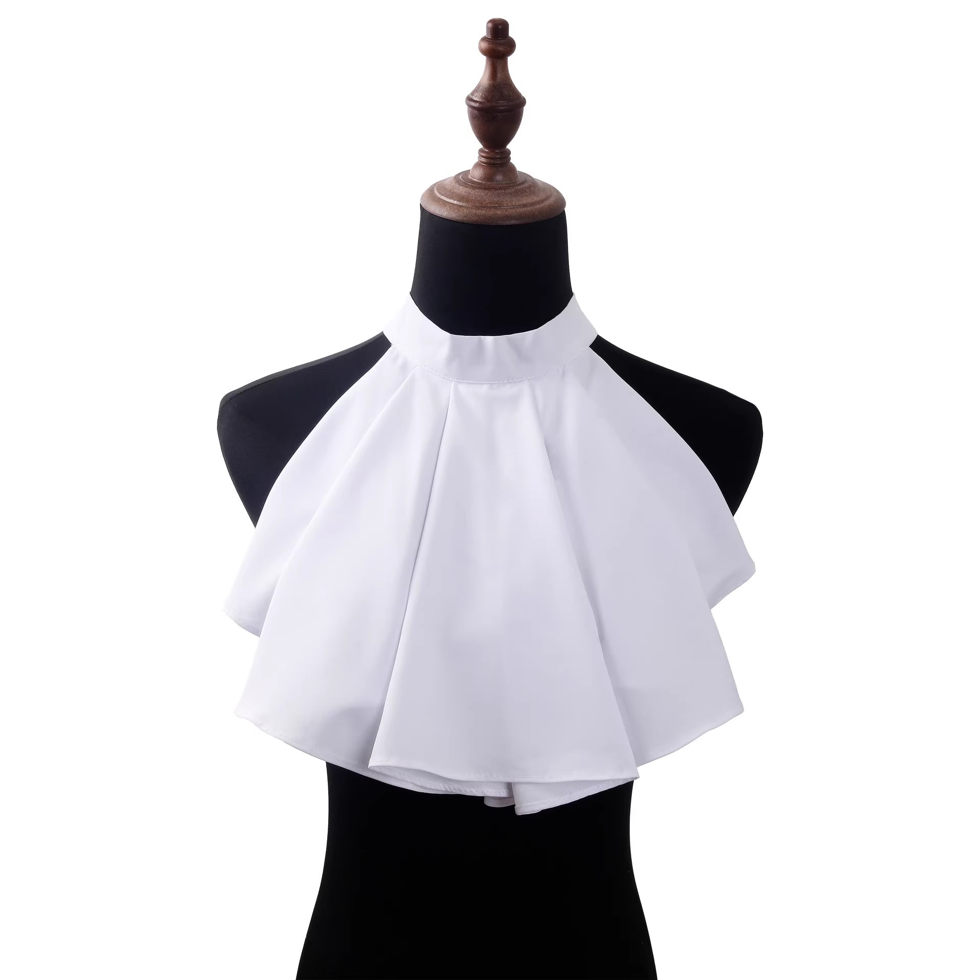 Women'S Victorian Accessories - Collare Vittoriano con Volant in Pizzo,