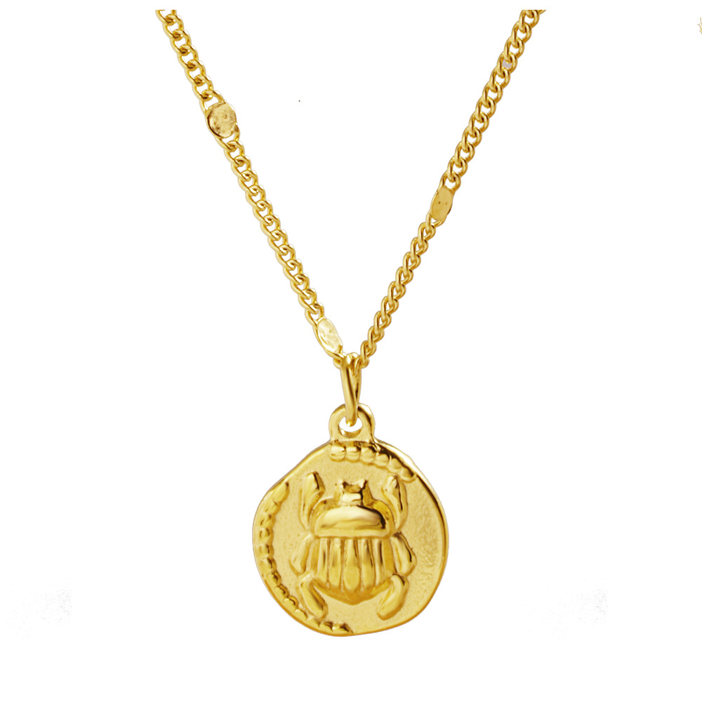Coin Necklace Delicate - Collana da Donna in Acciaio Inossidabile