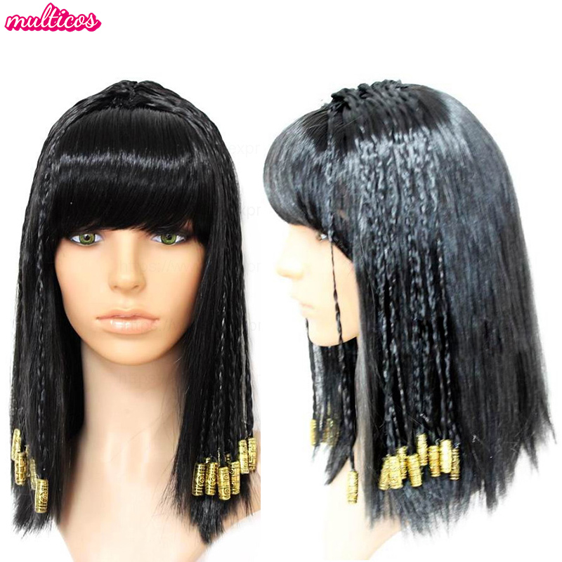 Women Accessories In Egypt - Parrucca Cleopatra Donna Regina Egitto Capelli
