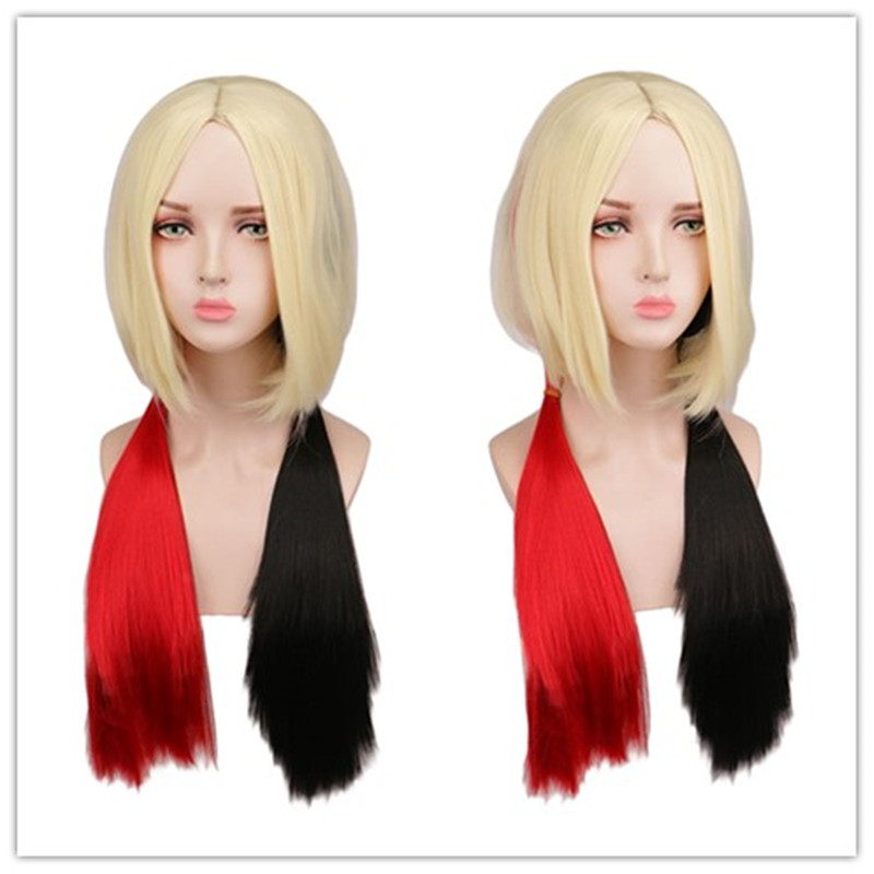 Women'S Harley Quinn Accessories - Comics Suicide Squad 2 Parrucca Harley