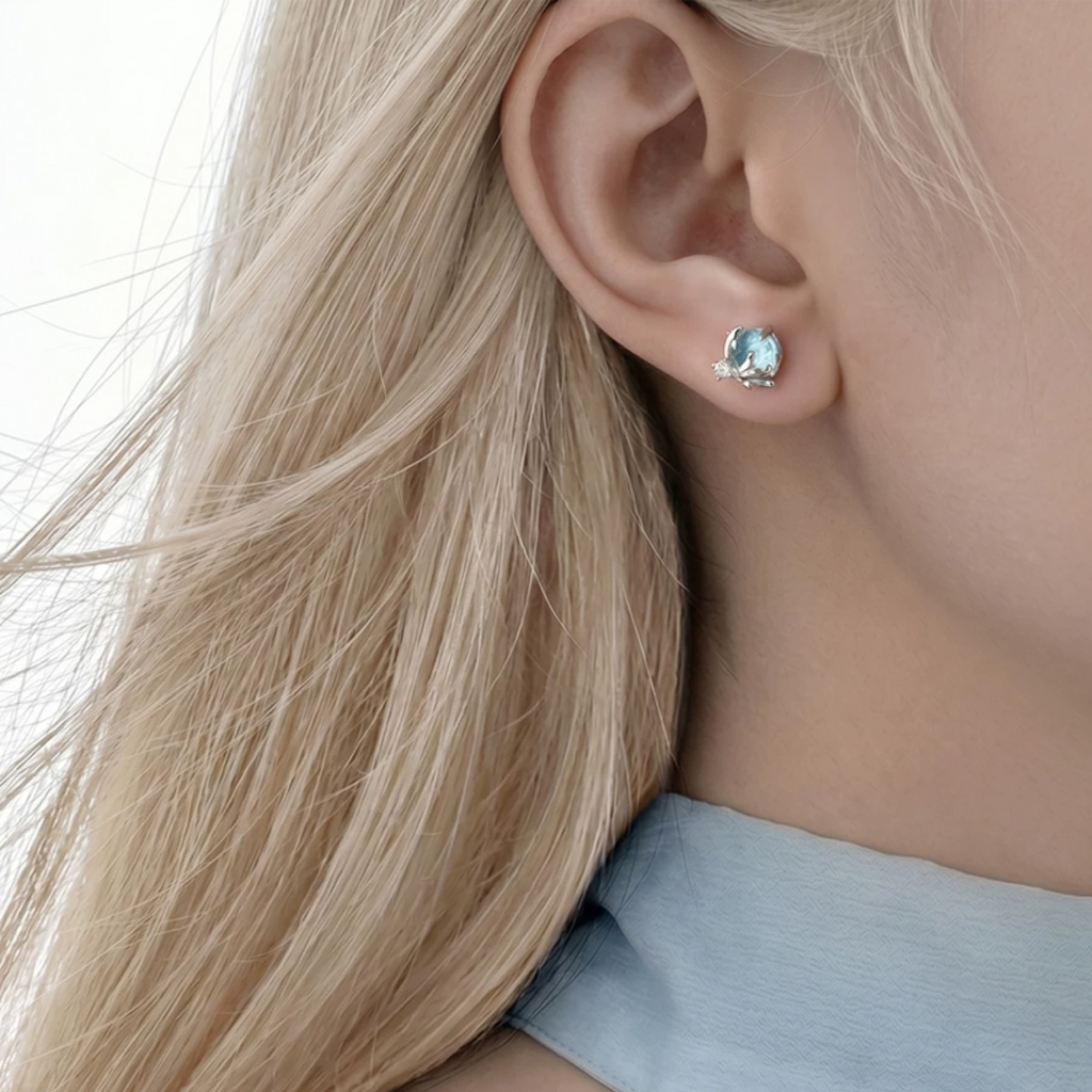 F.I.N.S Eleganti Orecchini a P - Statement Earrings Oversized recensione e prezzo