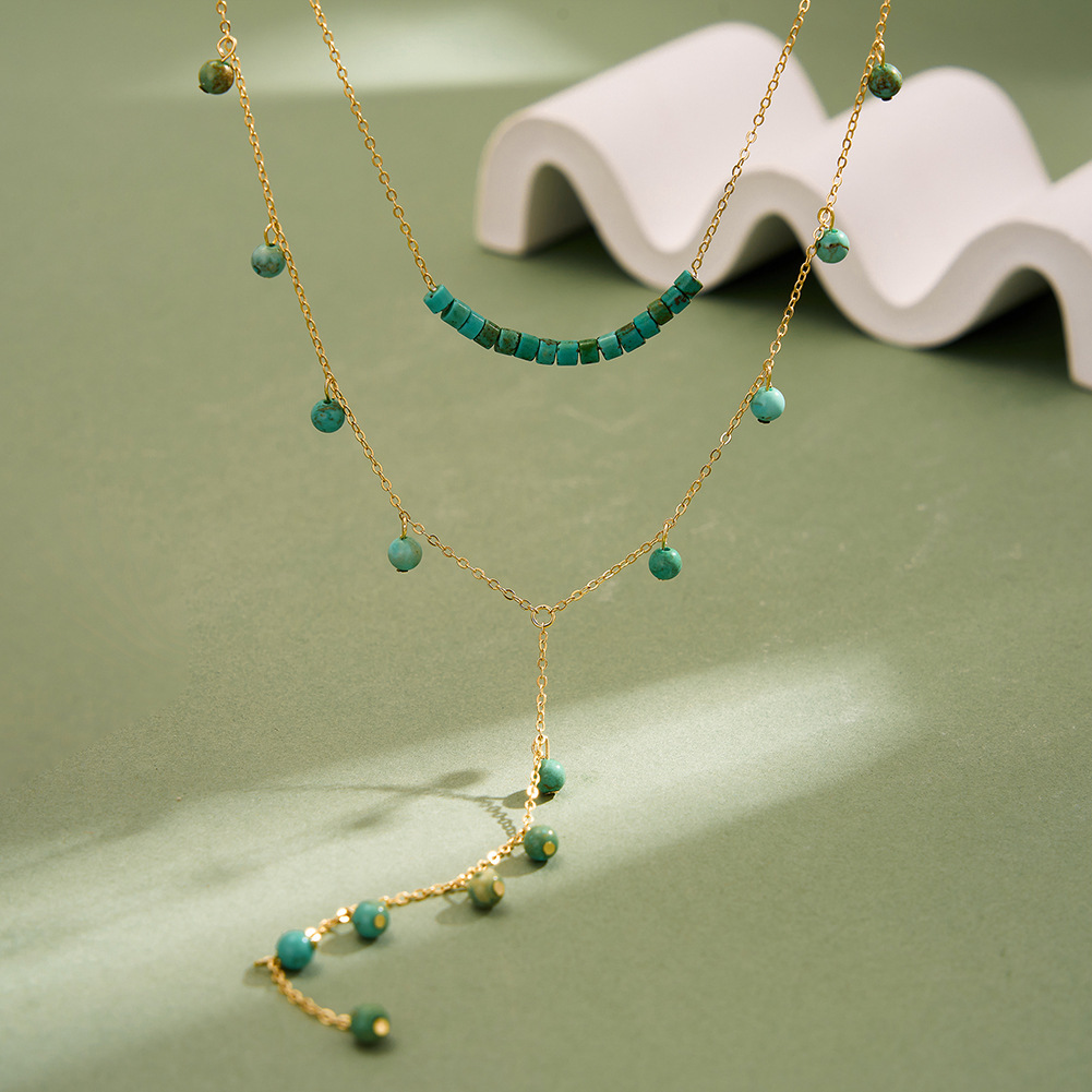 Collana Lunga a Doppio Strato  - Charm Necklace Dainty recensione e prezzo