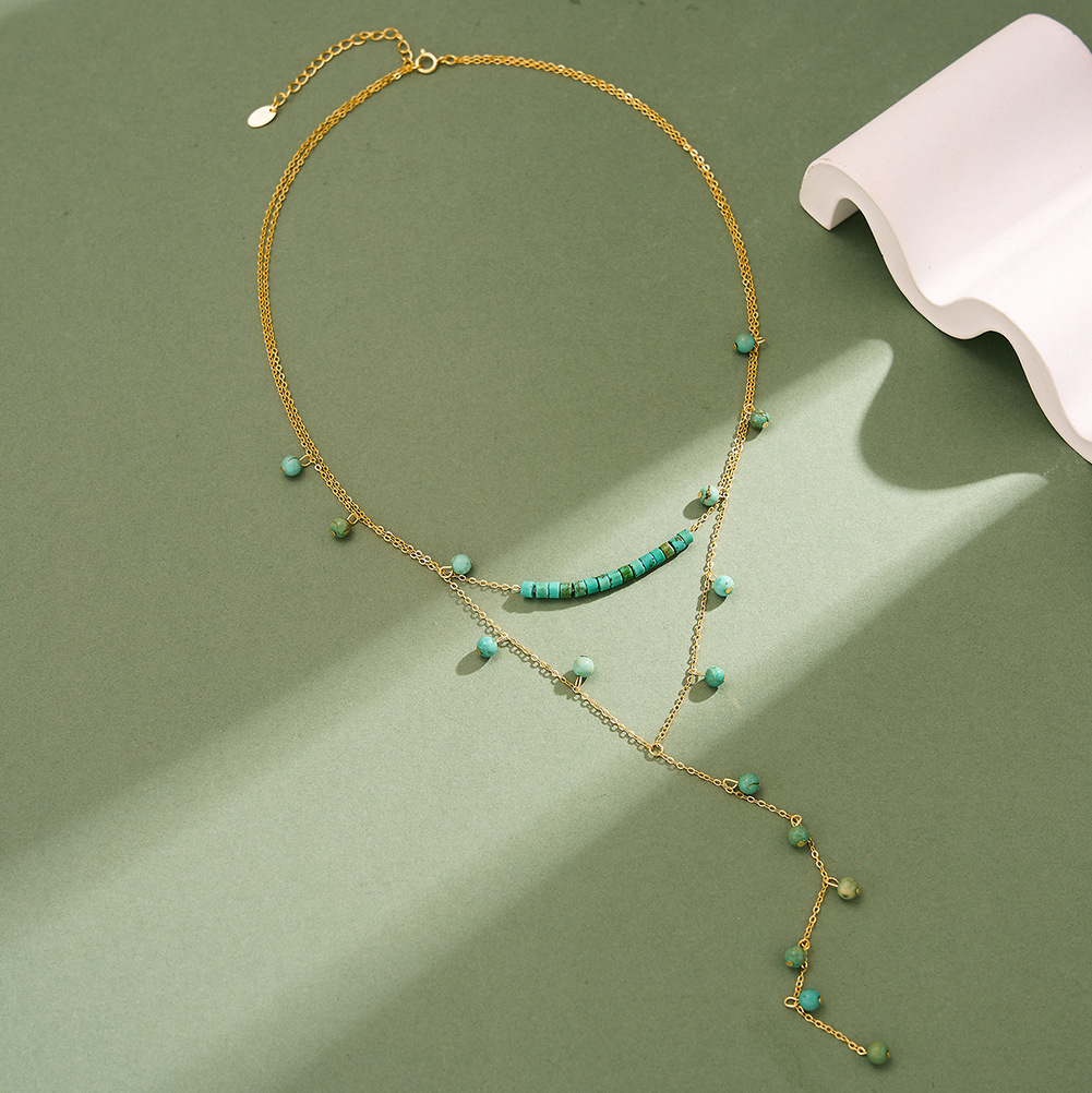 Collana Lunga a Doppio Strato  - Charm Necklace Dainty recensione e prezzo