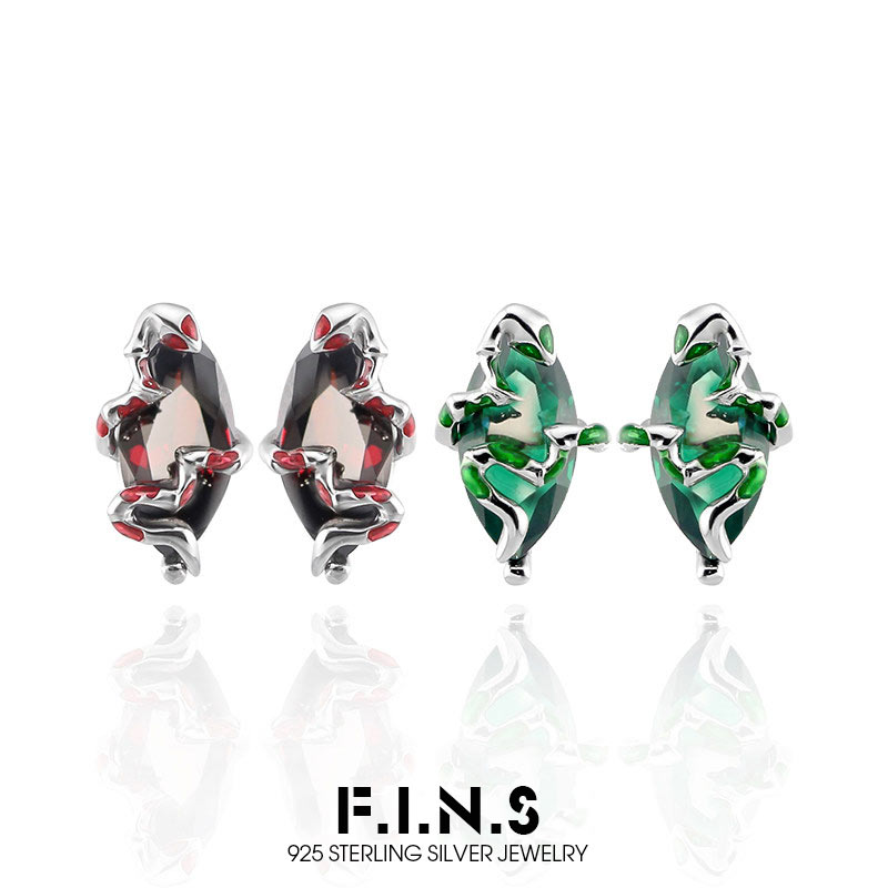 FINS Punk S925 Orecchini in ar - Statement Earrings Oversized recensione e prezzo