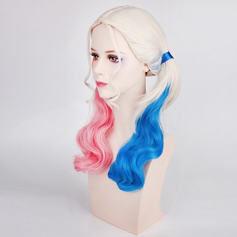 Parrucca con doppia coda di ca - Women'S Harley Quinn Accessories recensione e prezzo