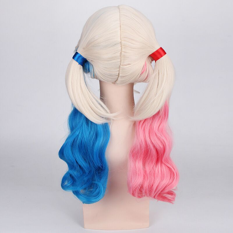 Parrucca con doppia coda di ca - Women'S Harley Quinn Accessories recensione e prezzo