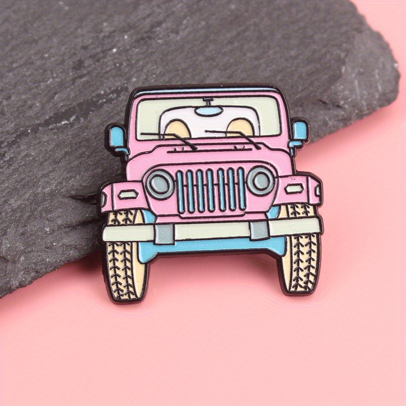 Adorabile spilla smaltata rosa - Women'S Jeep Accessories recensione e prezzo