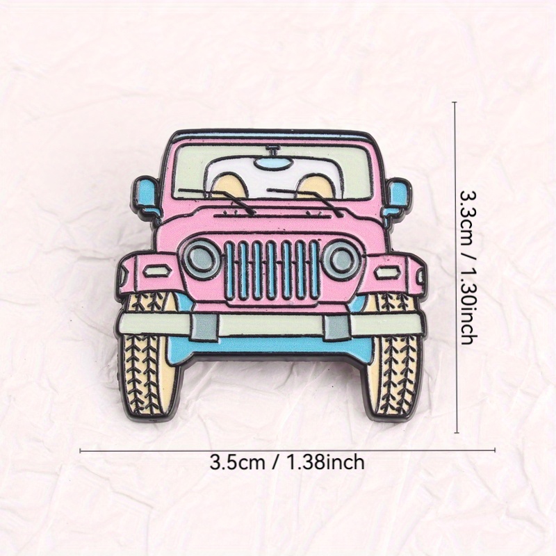 Adorabile spilla smaltata rosa - Women'S Jeep Accessories recensione e prezzo