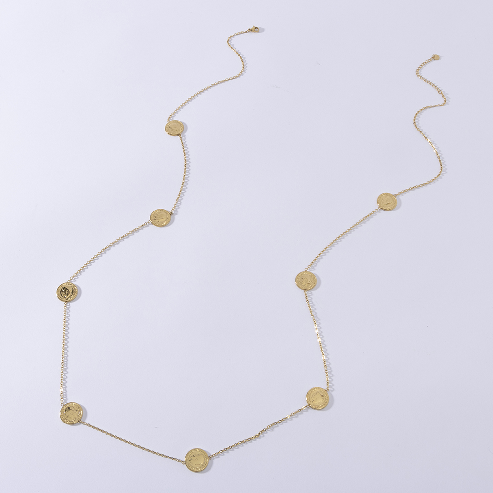 LUIZADA Collana dal design all - Coin Necklace Delicate recensione e prezzo
