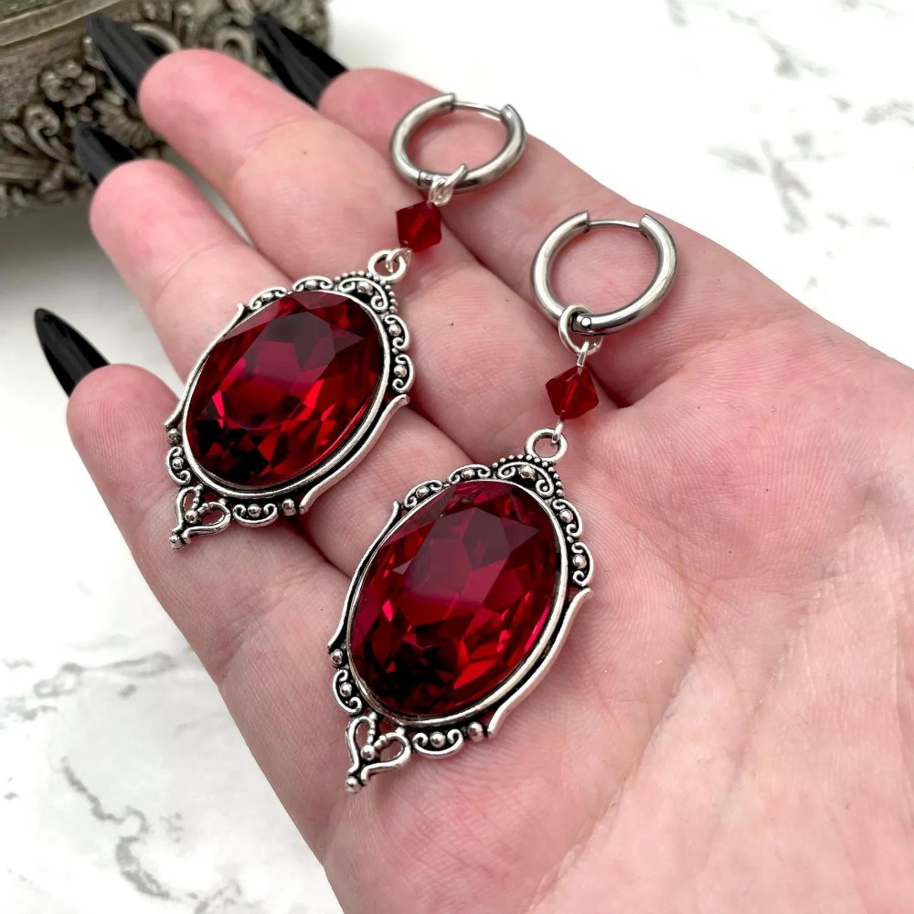 Orecchini a cerchio in cristal - Women'S Victorian Accessories recensione e prezzo