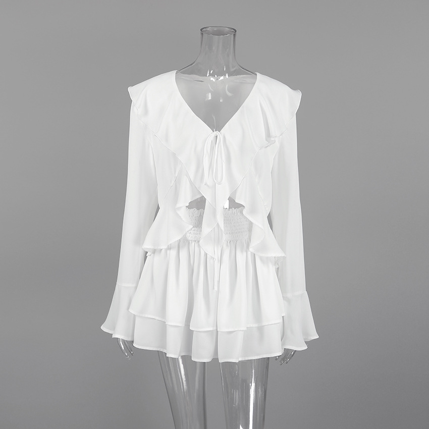 Set Due Pezzi in Chiffon Bianc - Layered Necklace Set recensione e prezzo