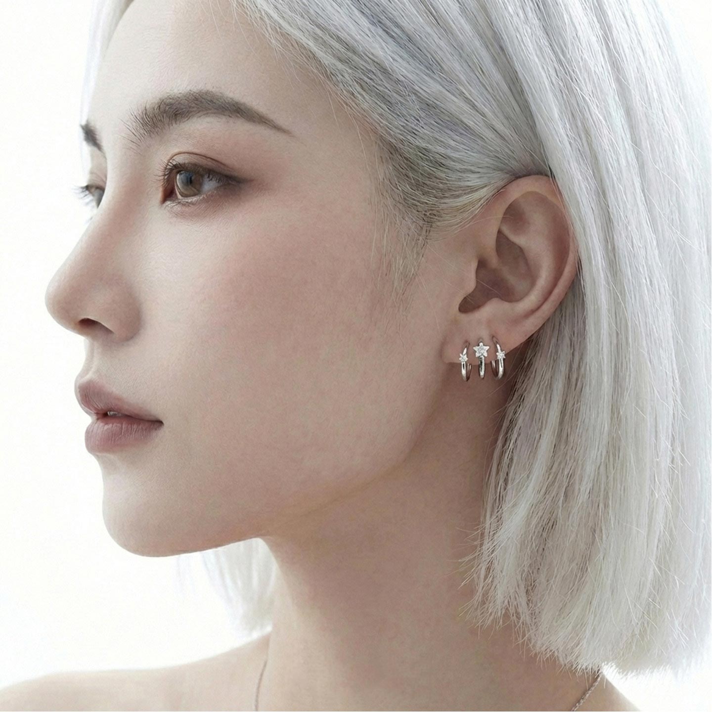 FINS Orecchini a bottone in ar - Statement Earrings Oversized recensione e prezzo
