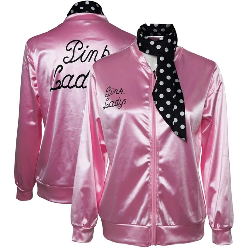 Giacca e Sciarpe in Raso Rosa  - Women'S Accessories In The 1950S recensione e prezzo