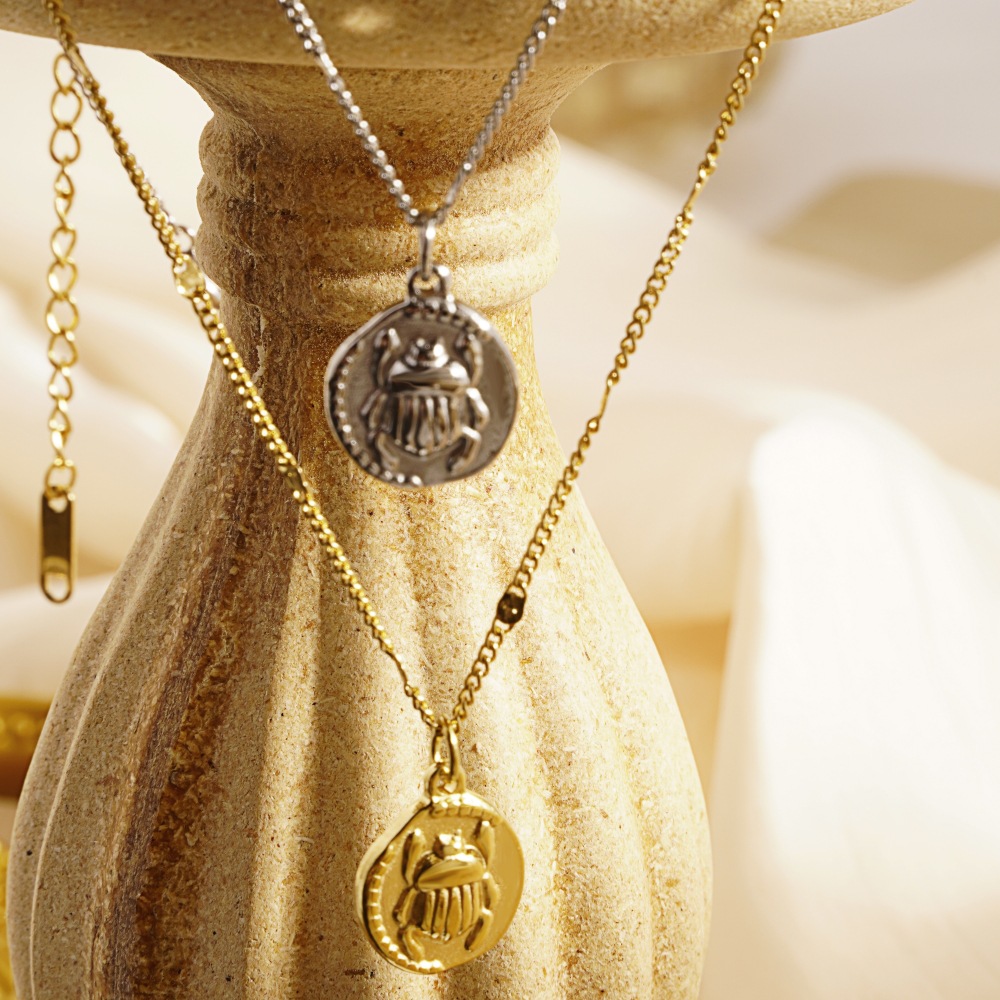 Collana da Donna in Acciaio In - Coin Necklace Delicate recensione e prezzo