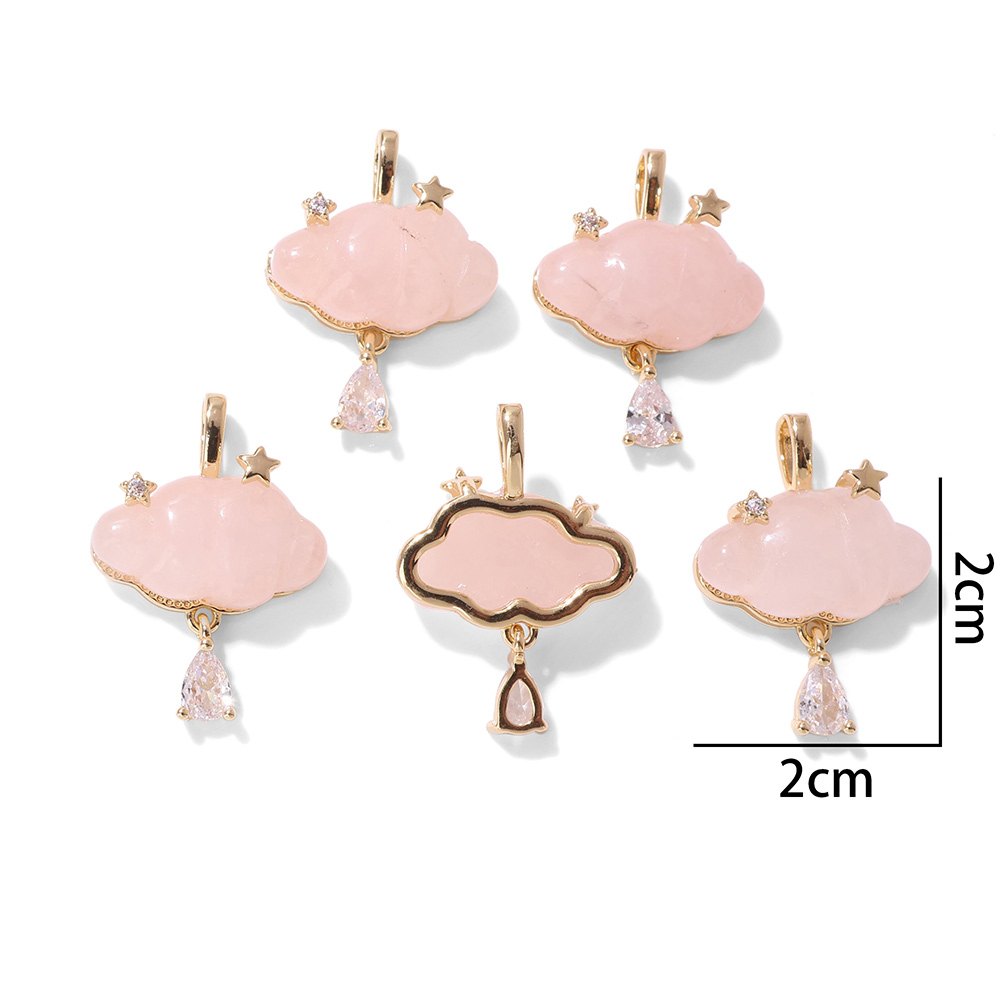1 Pezzo Ciondolo in Pietra Nat - Charm Necklace Dainty recensione e prezzo