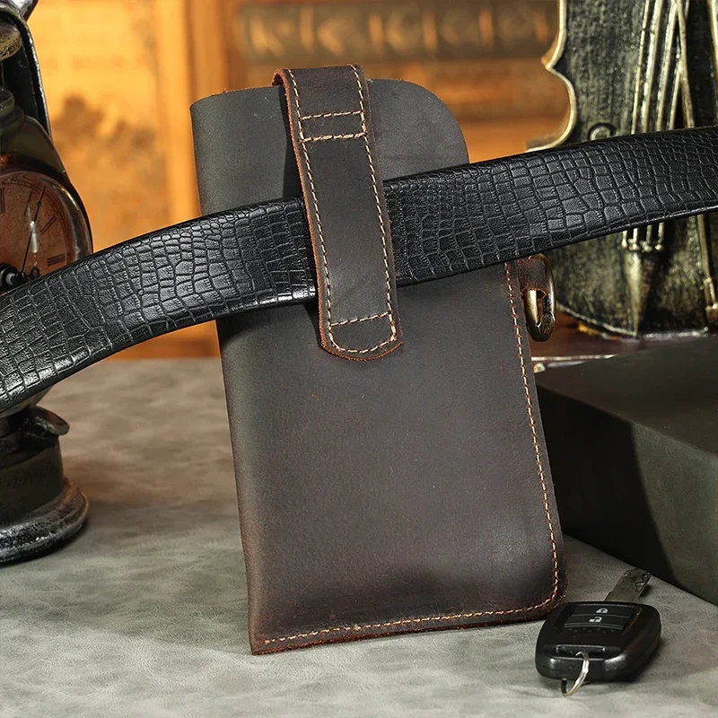 Marsupio da uomo in vera pelle - Women Electronic Accessories recensione e prezzo