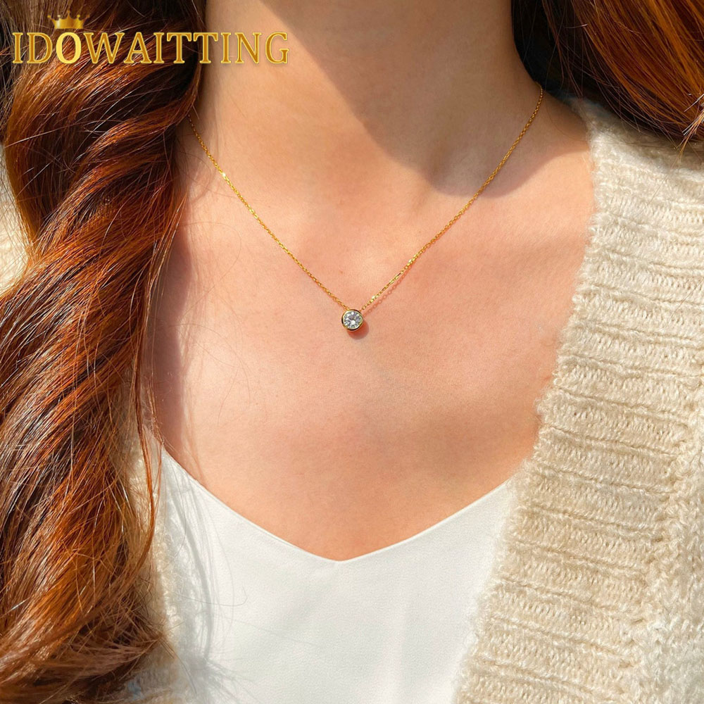 100% 925 Sterling Silver Forev - Charm Necklace Dainty recensione e prezzo