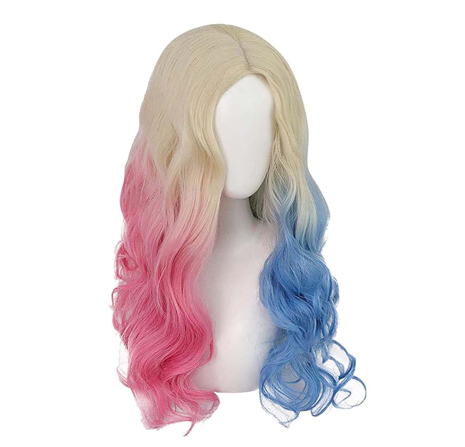 Parrucca Sintetica Lunga Ondul - Women'S Harley Quinn Accessories recensione e prezzo