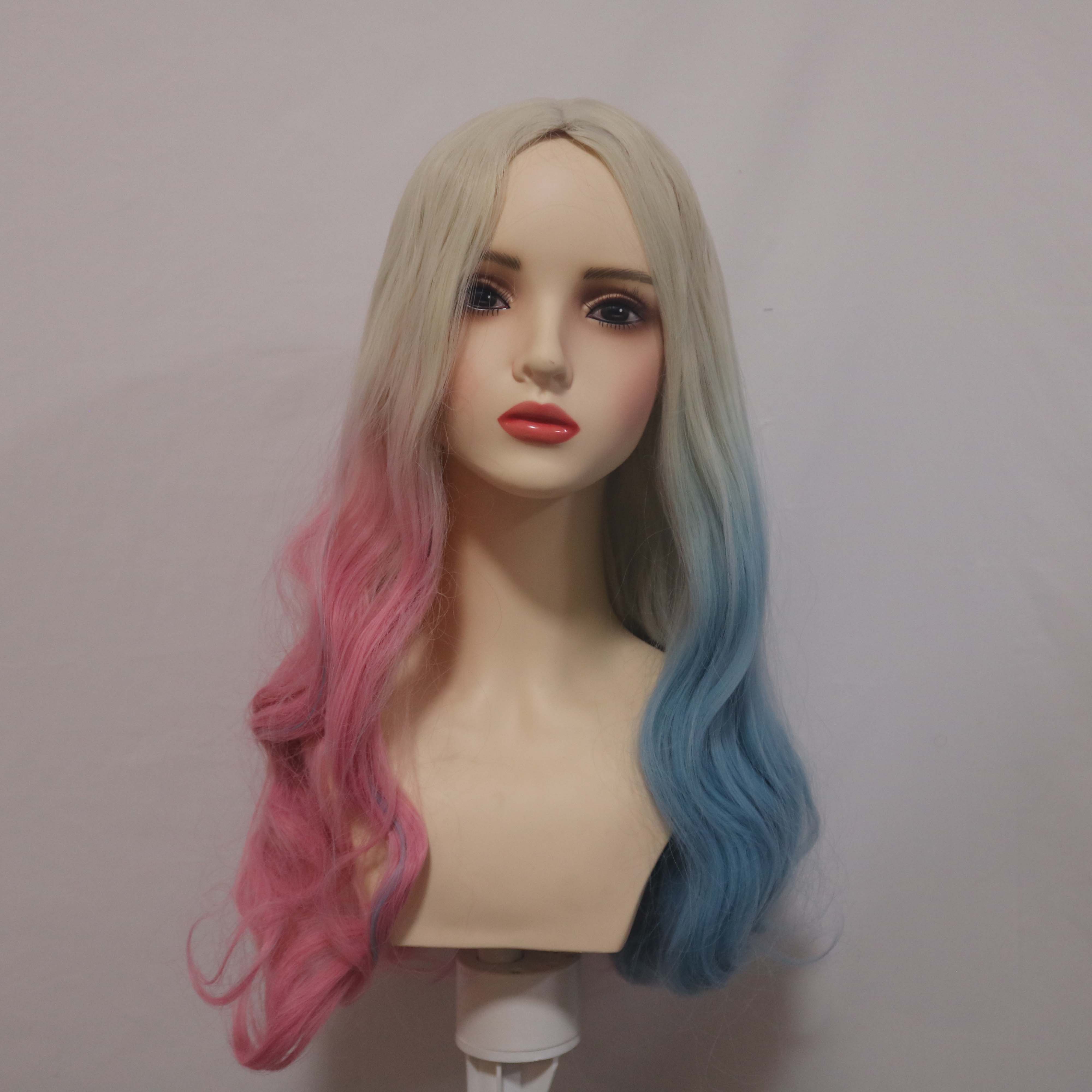 Parrucca Sintetica Lunga Ondul - Women'S Harley Quinn Accessories recensione e prezzo