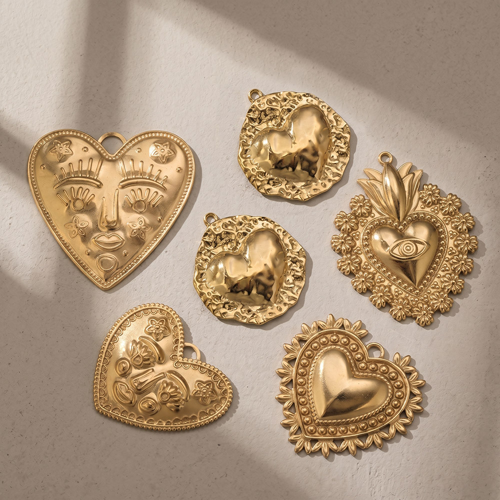 5 Pezzi Ciondoli a Cuore Grand - Statement Earrings Oversized recensione e prezzo